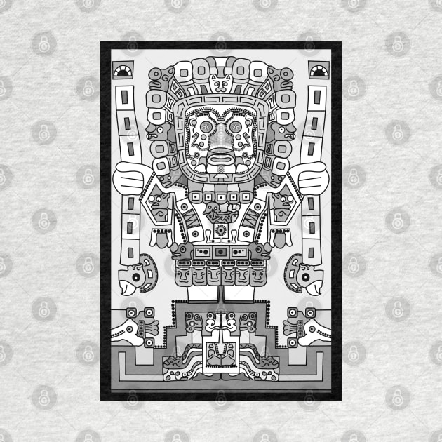 Aztec God by AYar